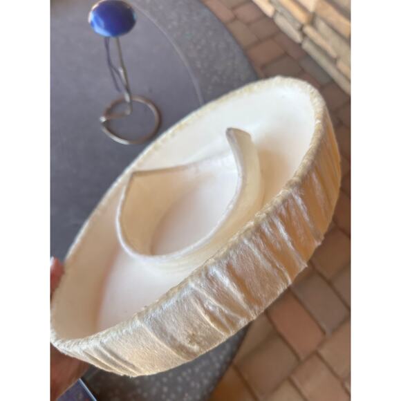 Vintage 1960s Ivory Velvet Pillbox Hat | Jackie Kennedy Style Formal Hat